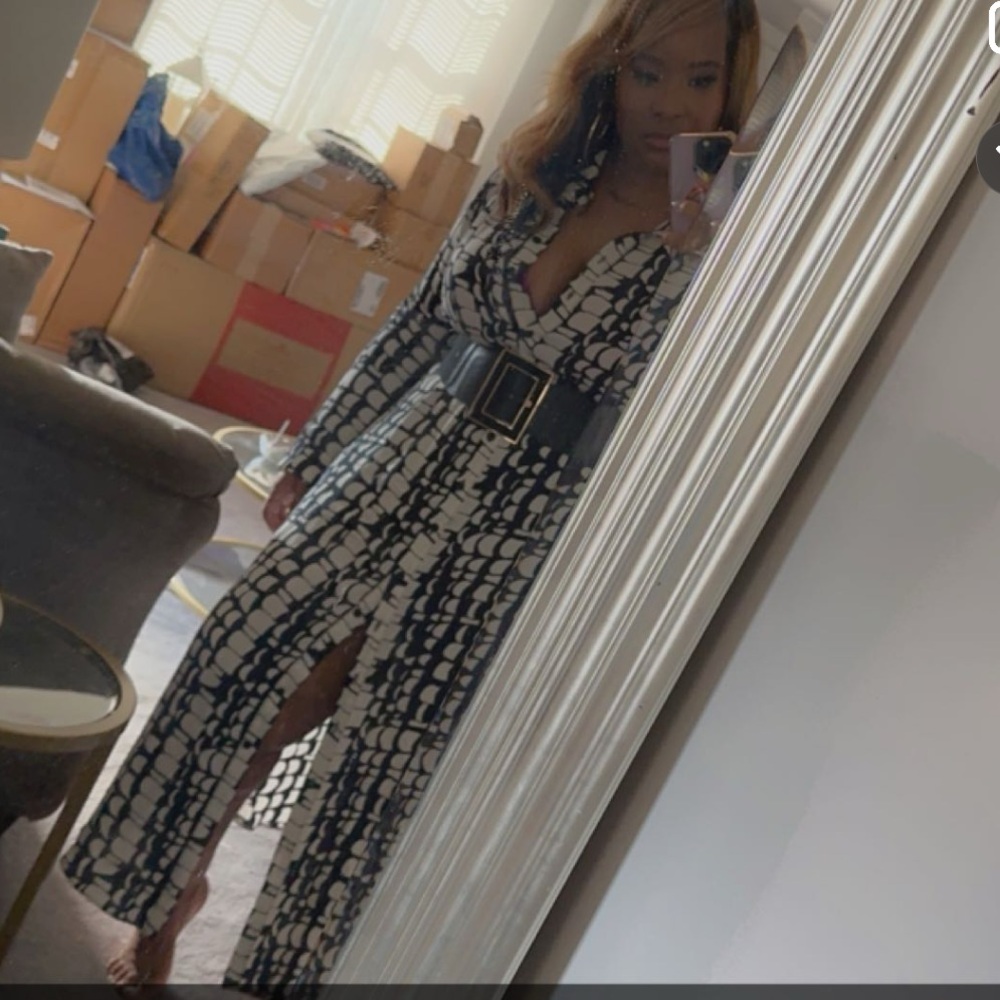 Black and White Zara Dress